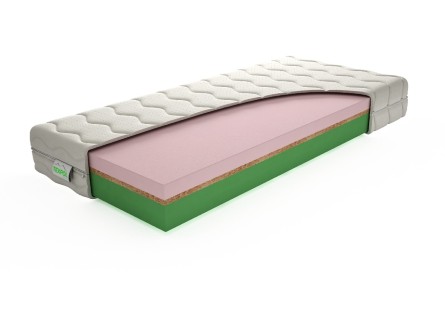 Pohodlná matrace ELASTIC -  oboustranná matrace s různými stranami tuhosti 90 x 200 cm