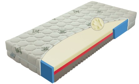 COMFORT antibacterial OLIVA Senior - partnerská matrace se zpevněnými boky 100 x 210 cm