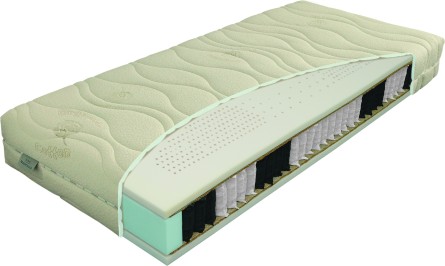 NATURA hydrolatex T4 - luxusní tvrdší pružinová matrace pro zdravý spánek 80 x 195 cm