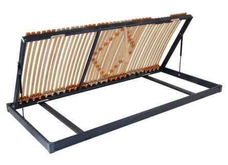 TRIOFLEX kombi P LEVÝ - přizpůsobivý postelový rošt s bočním výklopem 70 x 190 cm