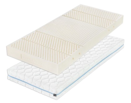 KLÁRA 18 cm - latexová matrace s ortopedickým jádrem – AKCE „Férové ceny“ 90 x 220 cm