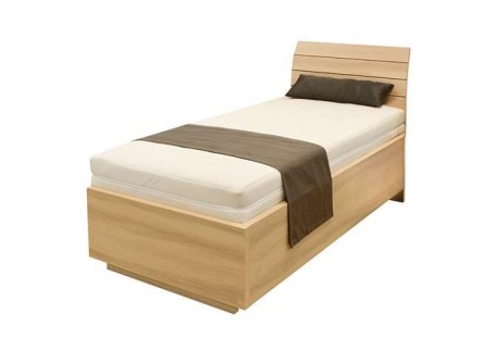 SALINA Basic - vznášející se jednolůžková postel 140 x 210 cm