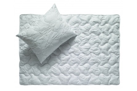 METALLIC bílá - polštář 70 x 90 cm