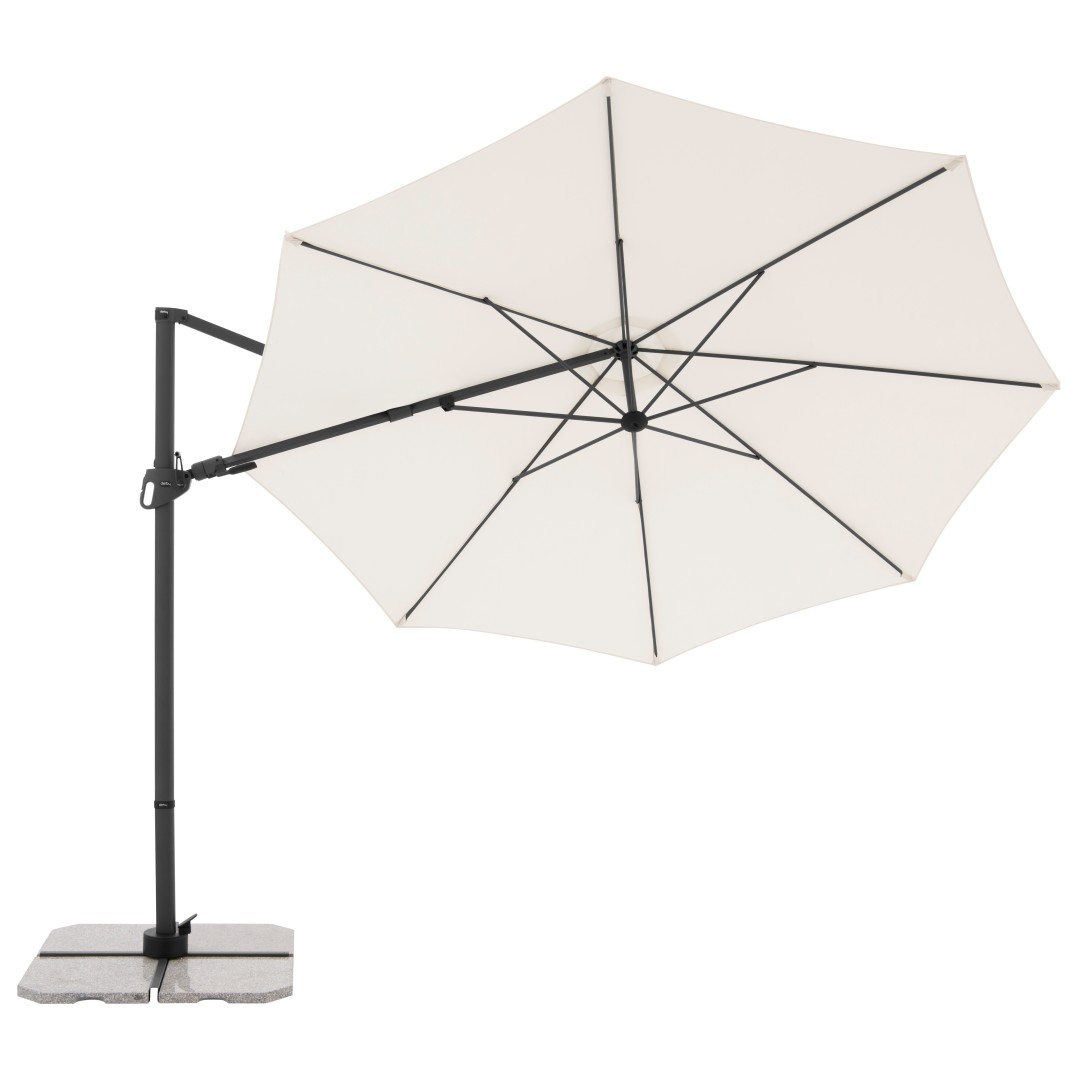 Levně Derby DERBY DX 335 cm – zahradní slunečník s boční tyčí