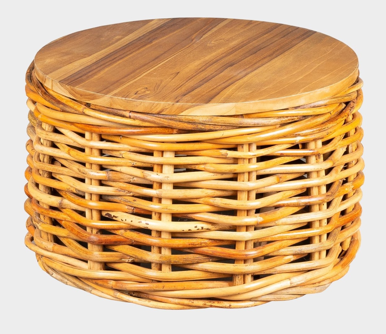 FaKOPA s. r. o. SUMBA - kulatý stolek z ratanu, přírodní ratan