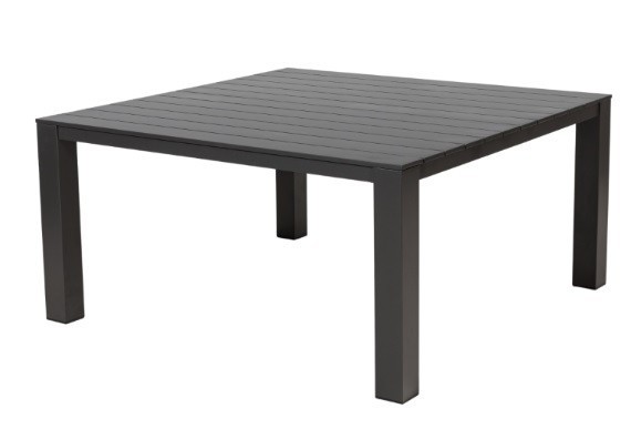 Doppler PRATO - zahradní hlinikový stůl 152 x 152 x 75 cm, hliník