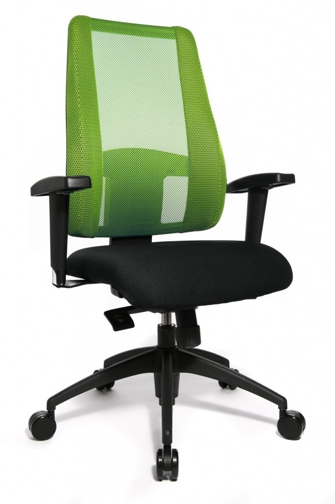 Topstar Topstar - kancelářská židle Sitness Lady Deluxe - zelená, plast + textil + kov