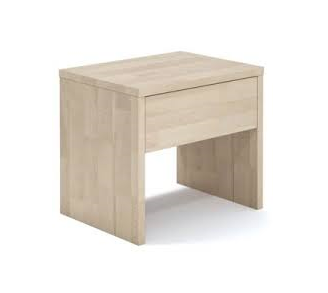 TEXPOL Noční stolek LÍVIA - z dubového masivu, dub masiv