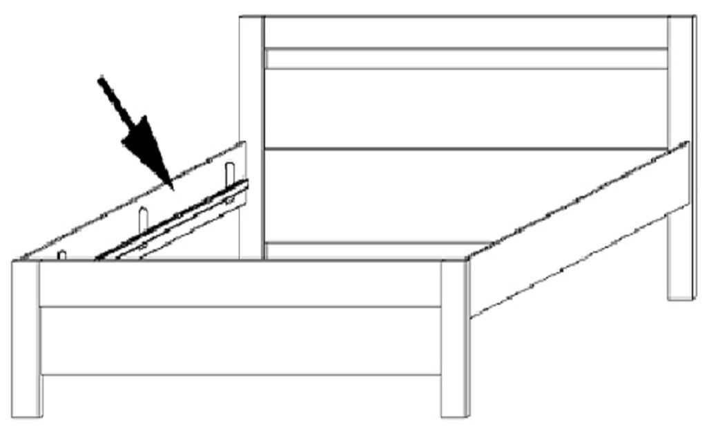 BMB LIŠTY pod laťový bezrámový rošt - délka 200 cm