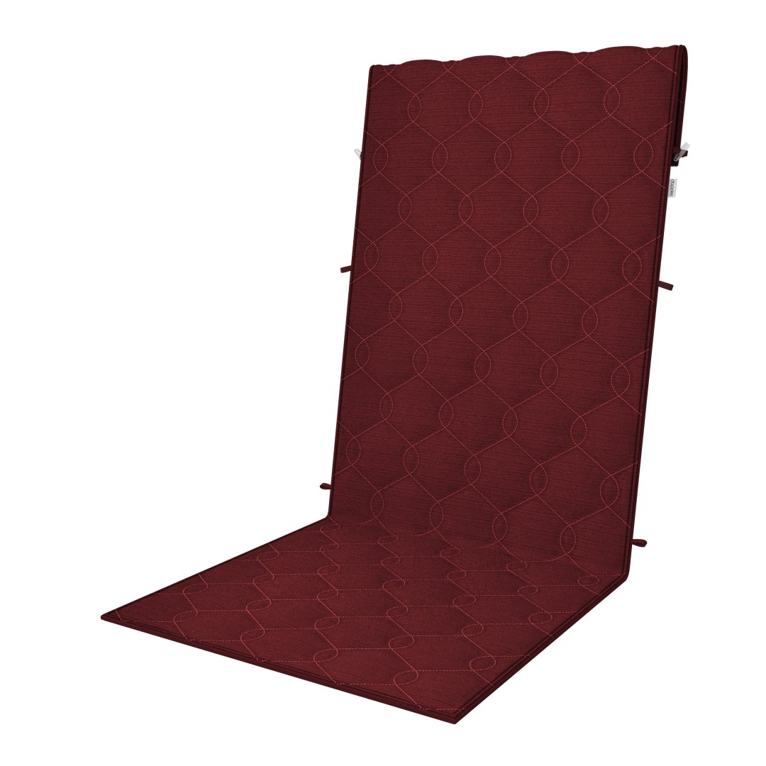 Doppler FUSION SLIM 2428 - polstr na zahradní židli a křeslo, bavlněná směsová tkanina