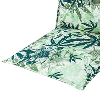 Doppler LIVING 3954 - polstr na zahradní houpačku 150 cm sedák a opěrka v celku, bavlněná směsová tkanina