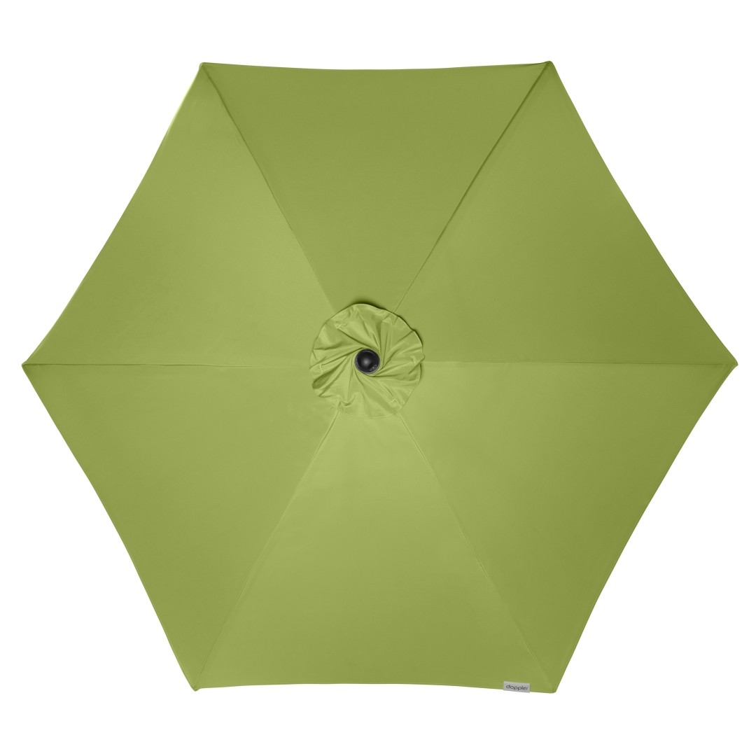 Doppler ACTIVE 210 cm - slunečník s automatickým naklápěním klikou světle zelený (kód barvy 836), 100 % polyester