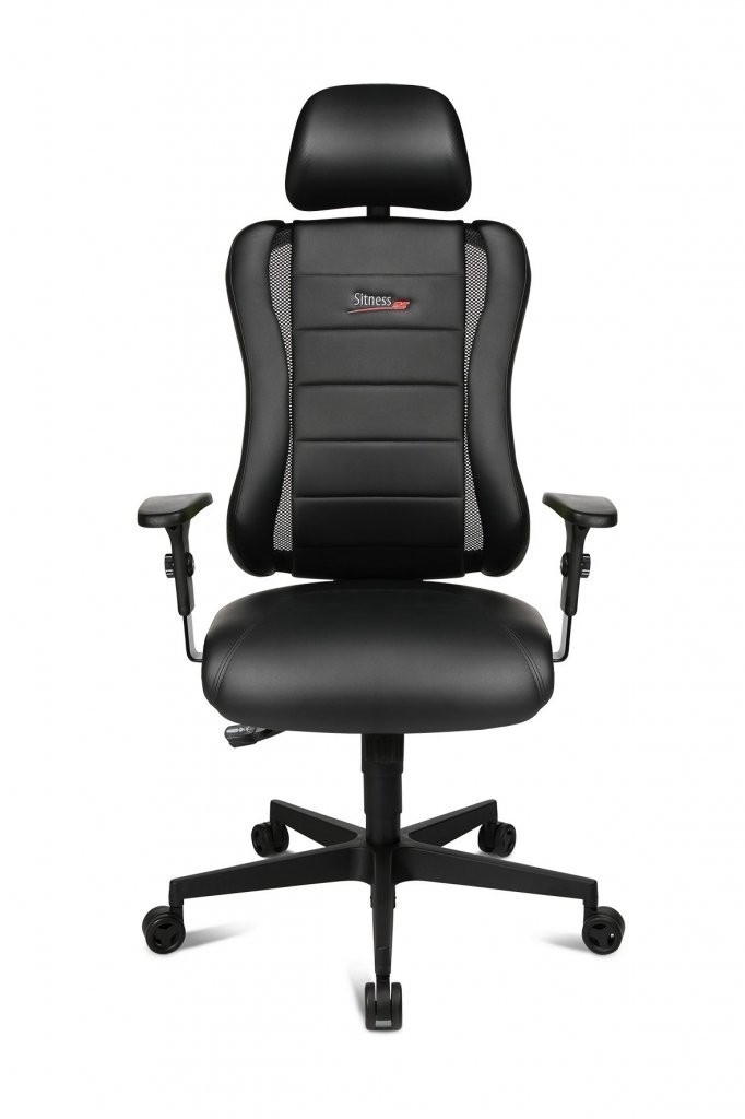 Topstar Topstar - herní židle Sitness RS - s podhlavníkem černá, plast + textil + kov