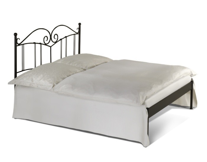 IRON-ART SARDEGNA kanape - romantická kovová postel 140 x 200 cm, kov