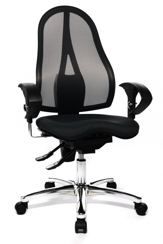 Topstar Topstar - kancelářská židle Sitness 15 - černá, plast + textil + kov