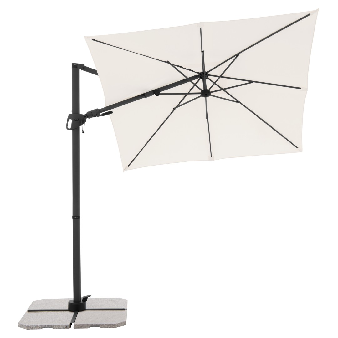 Levně Derby DERBY DX 210 x 210 cm – zahradní slunečník s boční tyčí
