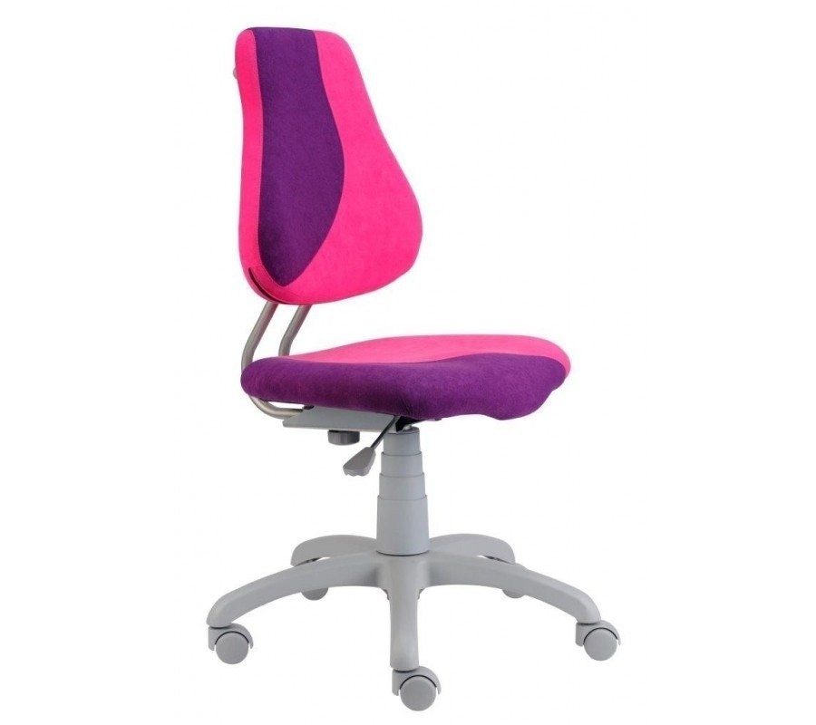 Alba CR Fuxo S-line - Alba CR dětská židle - fialovo-růžová, plast + textil