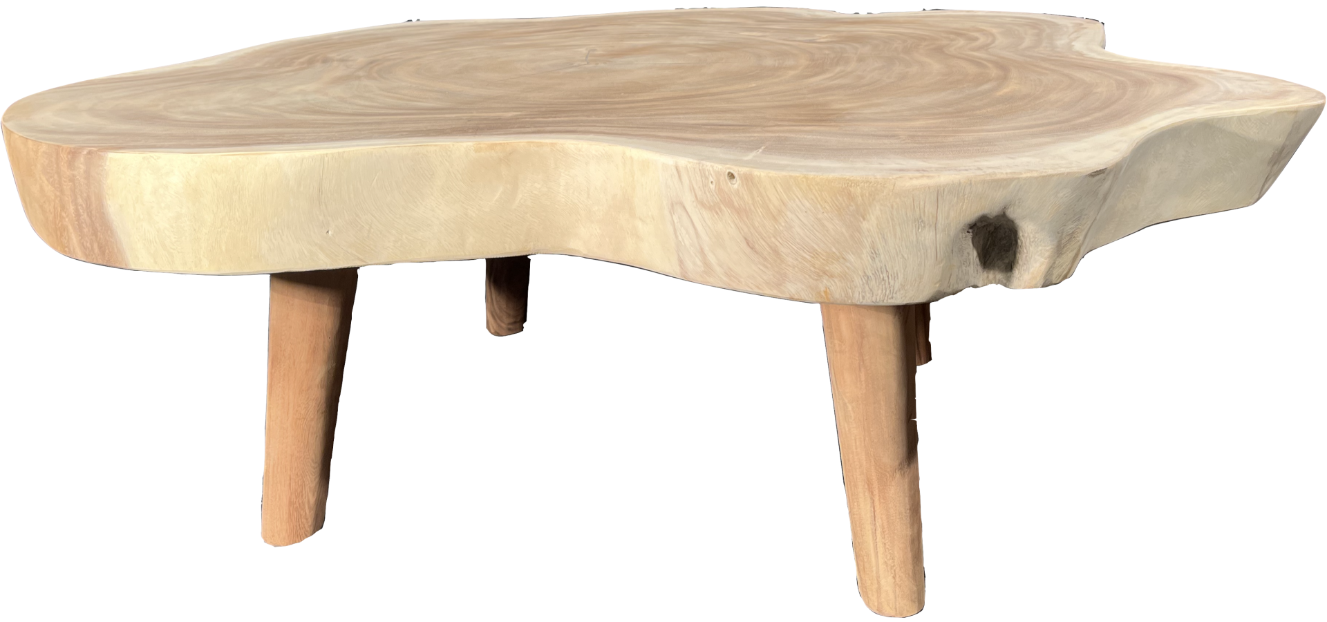 FaKOPA s. r. o. TRUNK - konferenční stolek ze suaru 140 x 135 cm, suar