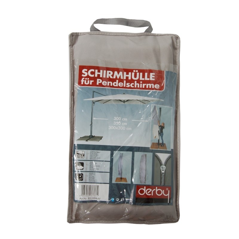 Derby Ochranný obal pro slunečníky s boční tyčí 300, 350 cm a 300 x 300 cm, 100% polyester