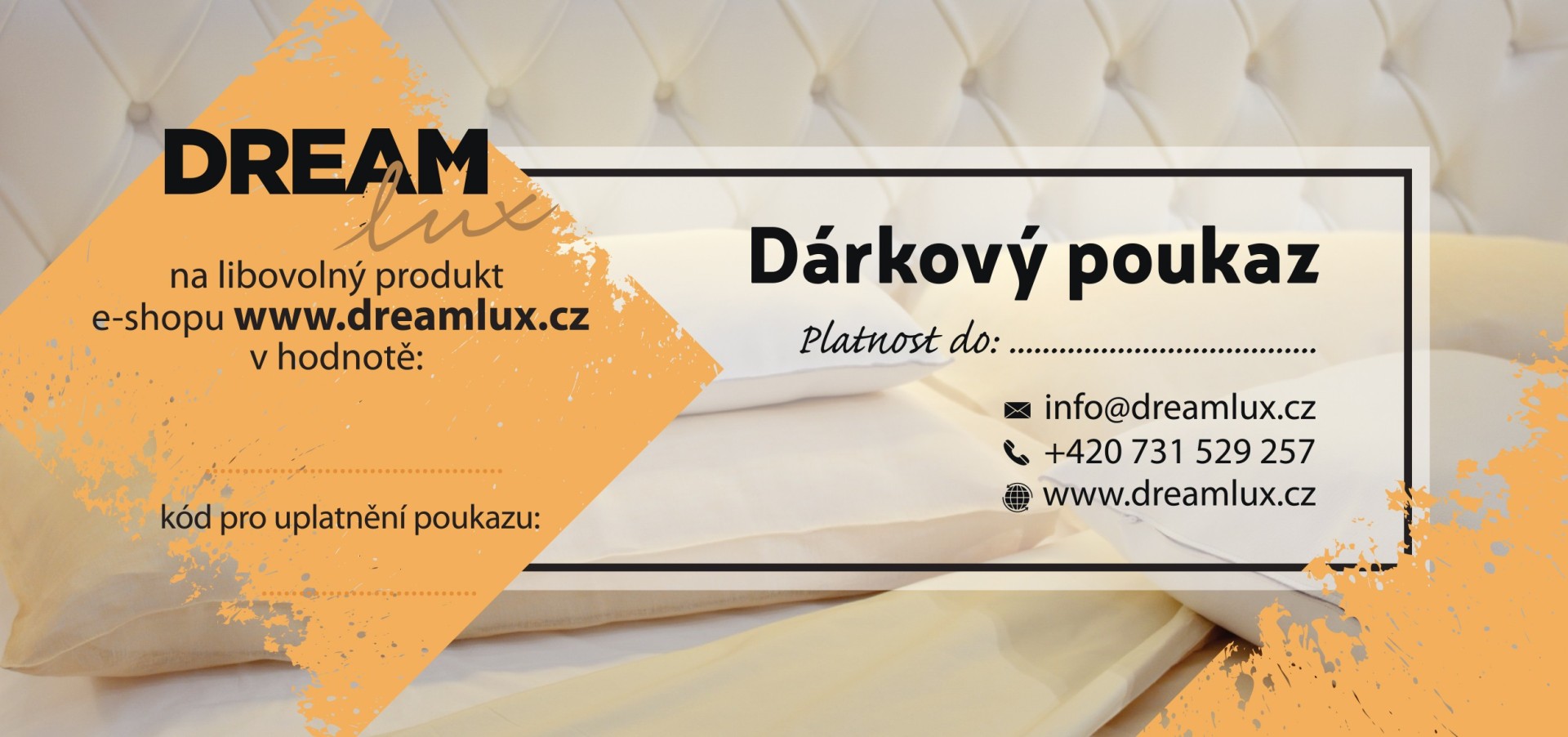 Dárkový poukaz 5000 Kč