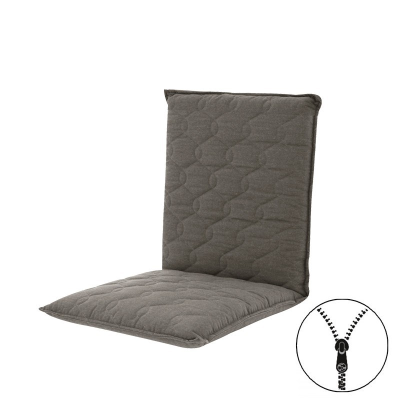 Doppler FUSION 1407 nízký - polstr na zahradní židli a křeslo, bavlněná směsová tkanina