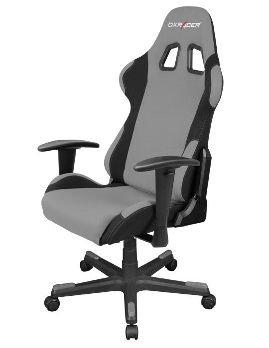DXRacer DXRacer - OH/FD01 herní židle látková - šedá, ocel + plast