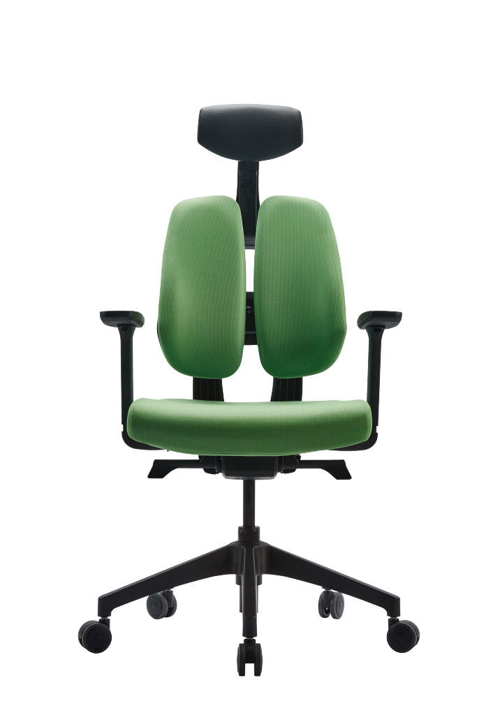 DUORest Ergonomická židle Butterfly - DUORest - zelená, plast + textil