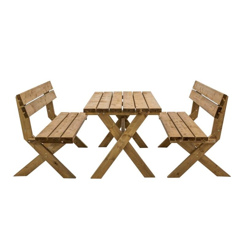 Levně Asko a.s. PARTY - zahradní set stolu s lavicemi