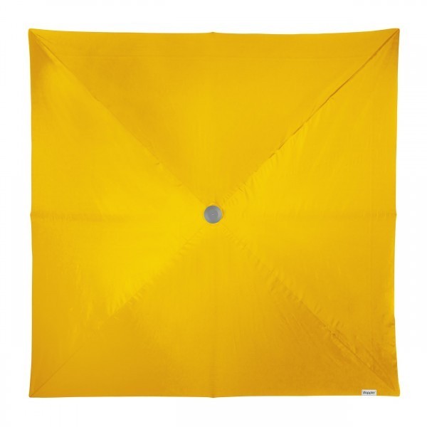 Doppler TELESTAR 4 x 4 m - velký profi slunečník žlutý (kód barvy 811)