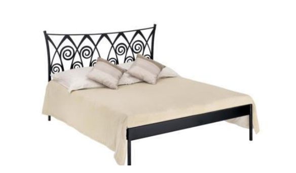 IRON-ART RONDA kanape - designová kovová postel 160 x 200 cm, kov