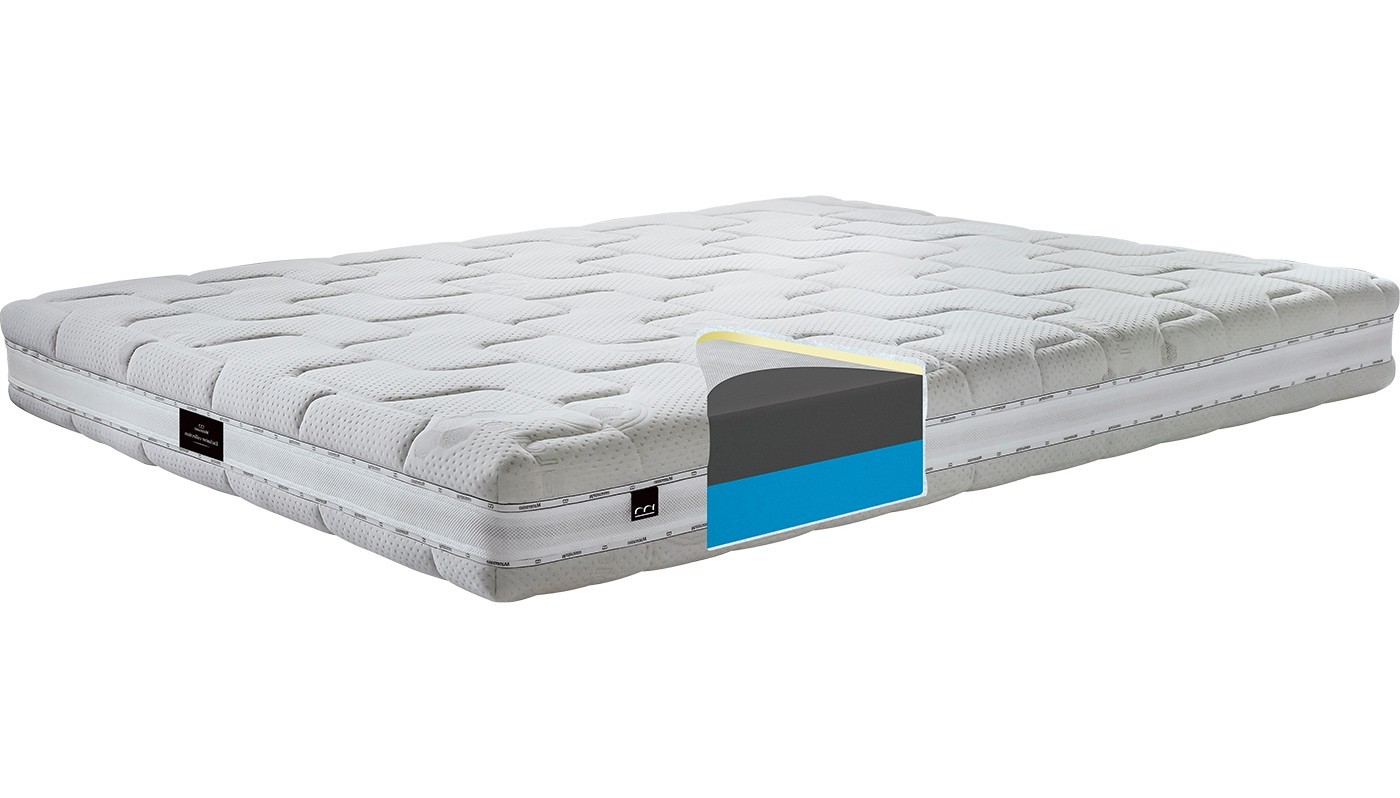 Materasso SAN REMO - luxusní matrace s výtažky z mořských řas v potahu 120 x 195 cm, snímatelný potah