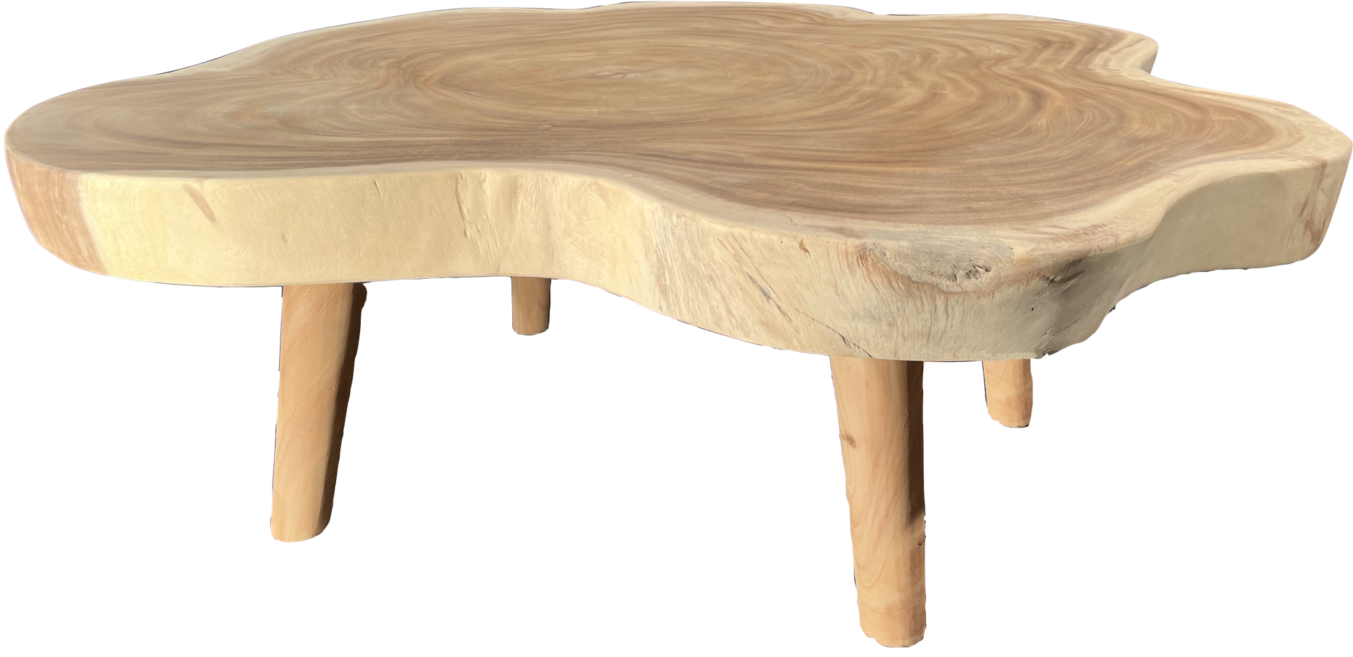 FaKOPA s. r. o. TRUNK - konferenční stolek ze suaru 145 x 147 cm, suar