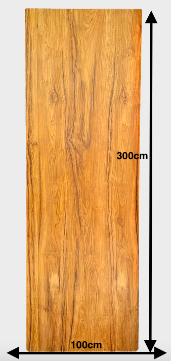 FaKOPA s. r. o. TEAK - stolová deska z teaku 300 x 100 cm, teak