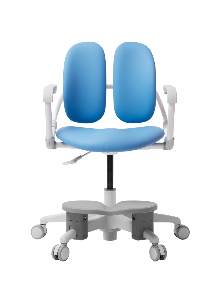Levně DUORest Dětská židle - DUORest MILKY s podpěrou pro nohy - modrá