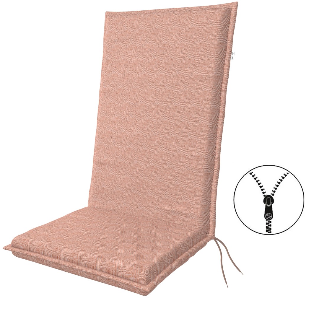 Doppler ART 4041 vysoký – polstr na židli a křeslo, bavlněná směsová tkanina
