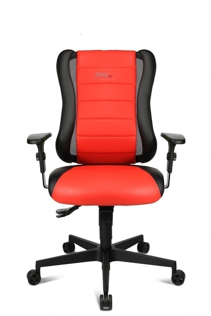 Topstar Topstar - herní židle Sitness RS - červená, plast + textil + kov