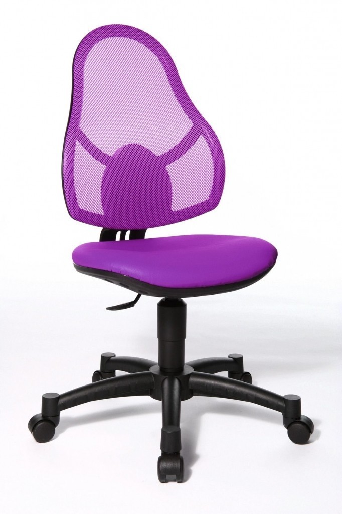 Topstar Topstar - dětská židle Open Art Junior - fialová, plast + textil
