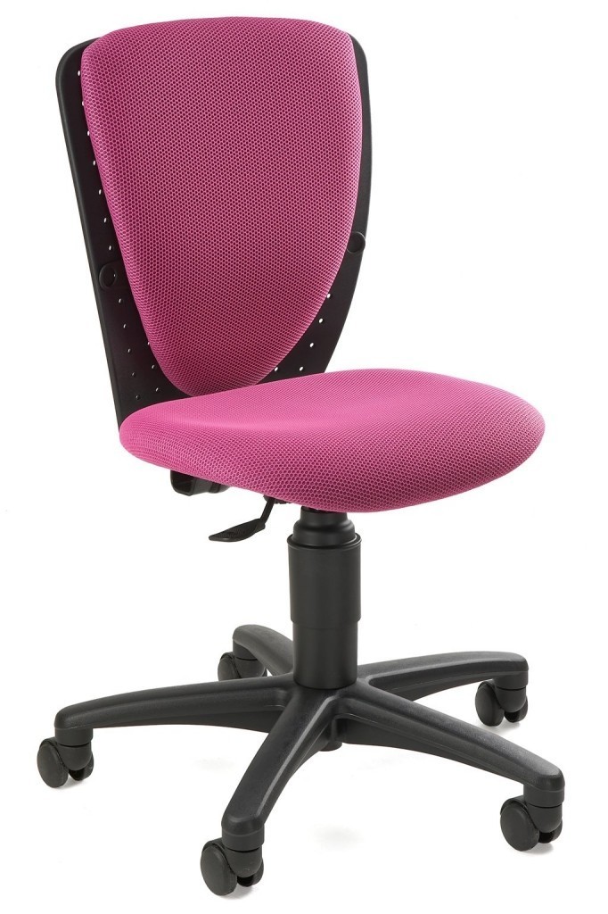 Topstar Topstar - dětská židle HIGH S'COOL - růžová, plast + textil