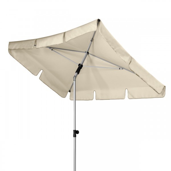 Doppler ACTIVE 180 x 120 cm – balkónový naklápěcí slunečník přírodní (kód barvy)