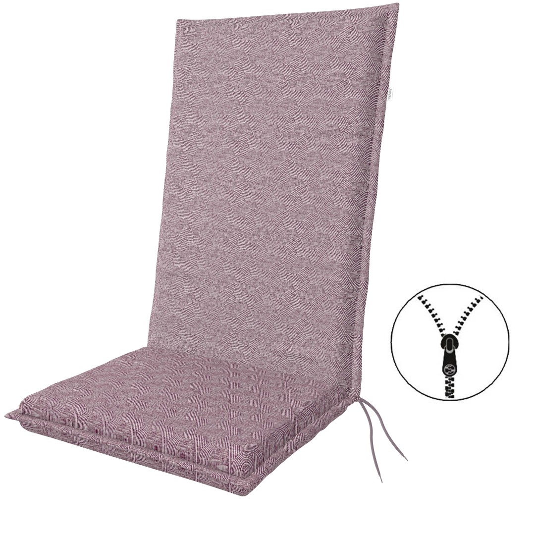 Doppler ART 4043 vysoký – polstr na židli a křeslo, bavlněná směsová tkanina