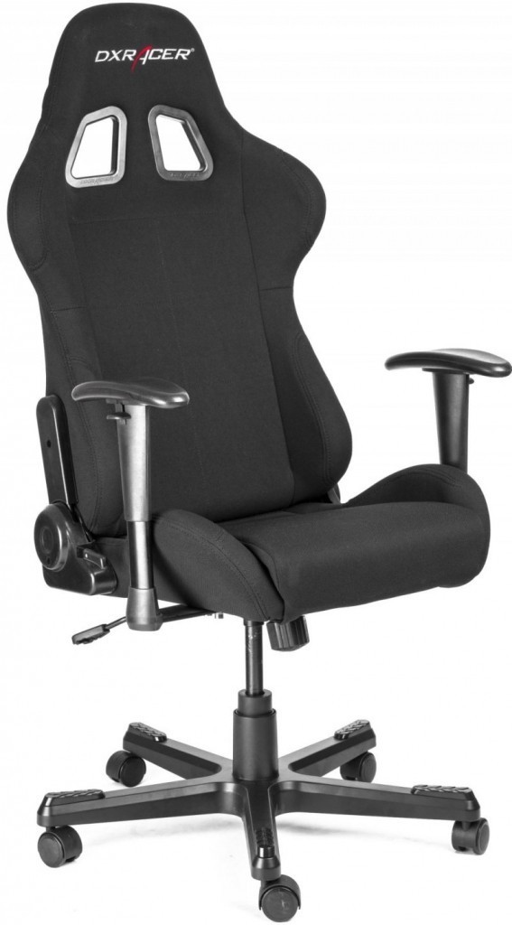 DXRacer DXRacer - OH/FD01 herní židle látková - černá, ocel + plast