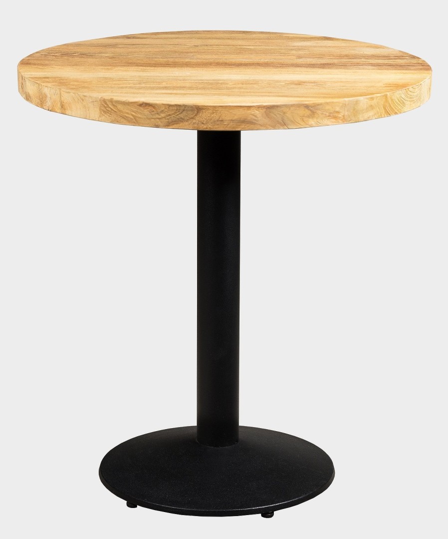 Levně FaKOPA s. r. o. TEAK - stolová deska z teaku Ø 80cm