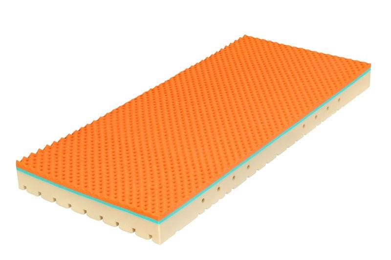 Tropico SUPER FOX VISCO Wellness 24 cm FEST BOK - matrace se zpevněnými boky a lenivou pěnou – AKCE „Férové ceny“ 160 x 200 cm, snímatelný potah