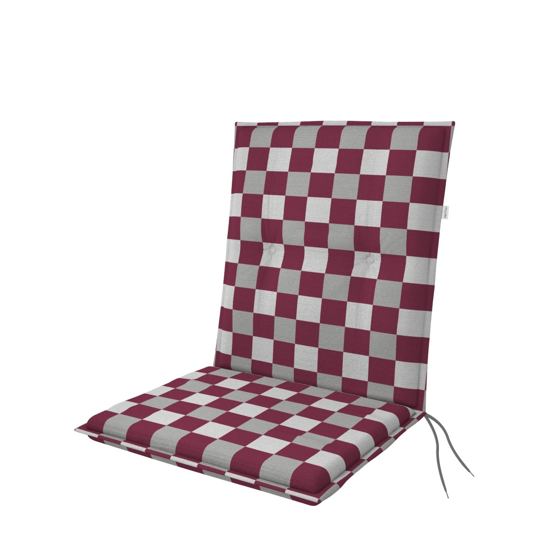 Doppler LIVING 4901 nízký - polstr na židli a křeslo, bavlněná směsová tkanina