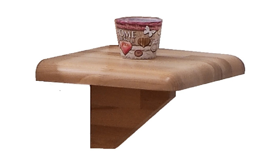 BMB Noční stolek ZÁVĚSNÝ ADRIANA - z dubového masivu, dub masiv