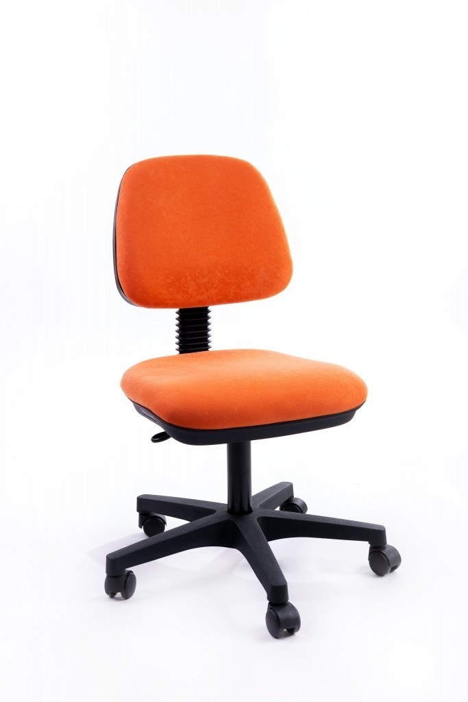Alba CR Sparta - Alba CR otočná dětská židle - oranžová, plast + textil