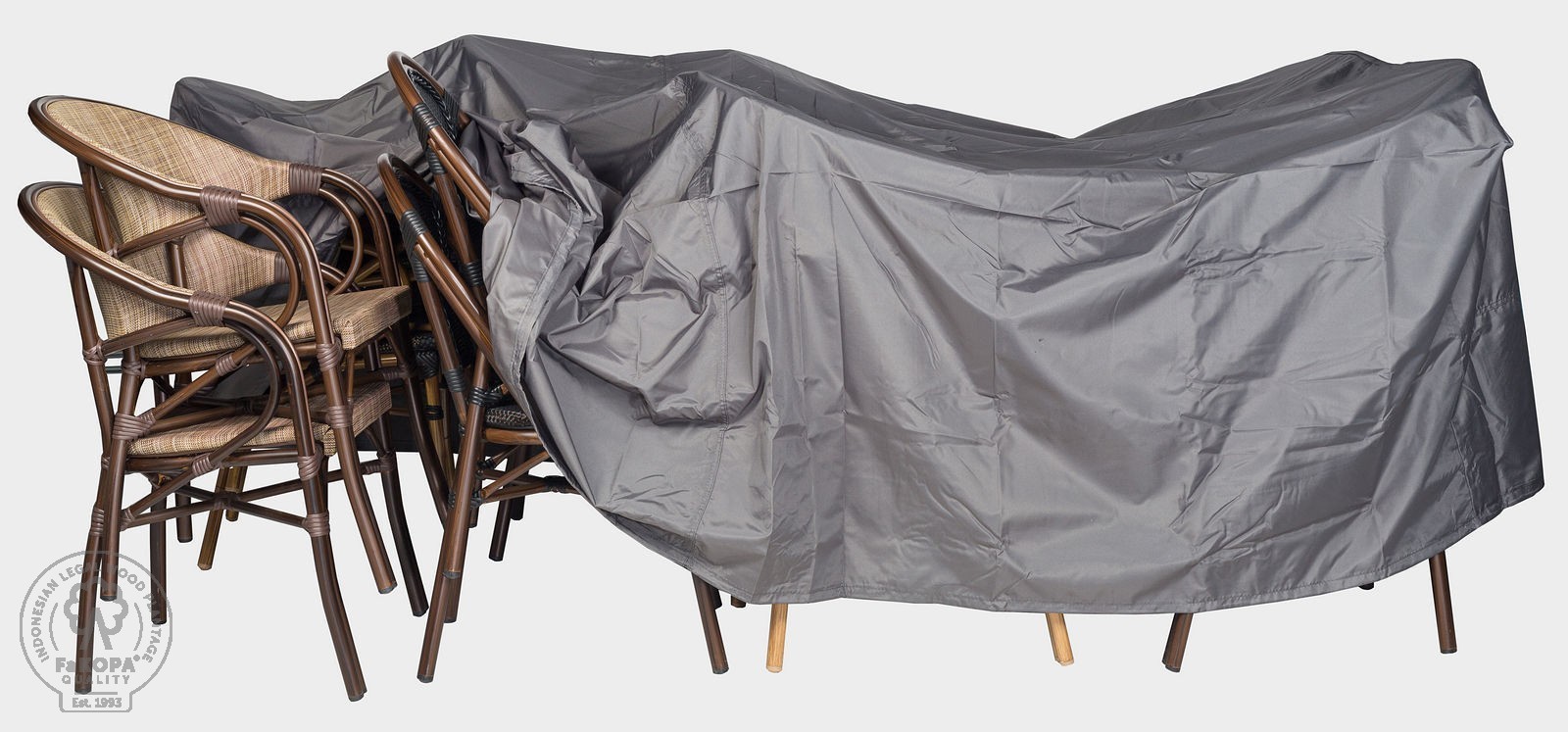 FaKOPA s. r. o. Krycí plachta na záhradní nábytek - 250x300x75 cm, 100 % polyester