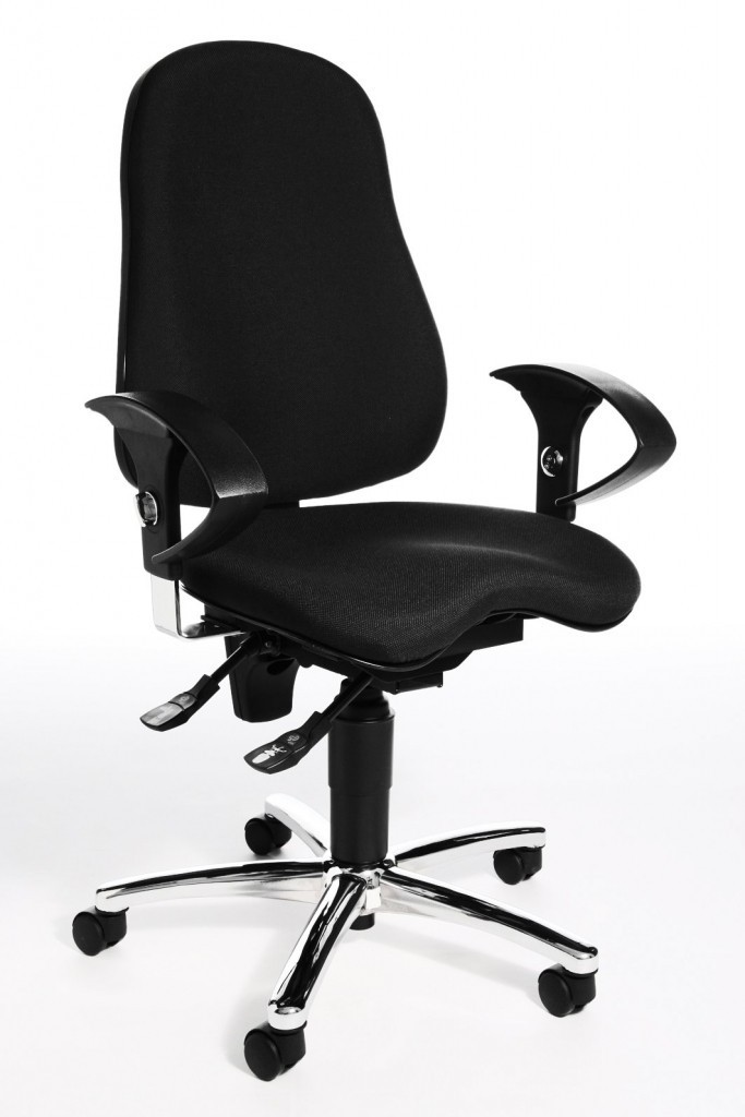 Topstar Topstar - kancelářská židle Sitness 10 - černá, plast + textil + kov