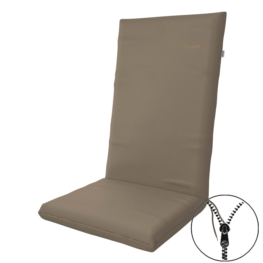 Doppler NATURE 3193 vysoký - polstr na židli a křeslo, PET recyklovaná tkanina
