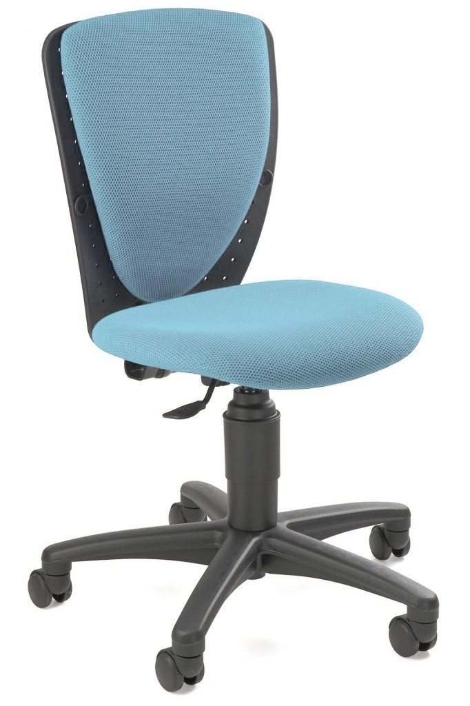 Topstar Topstar - dětská židle HIGH S'COOL - světle modrá, plast + textil
